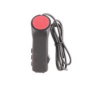 Controlador Universal para Volante de automóvil PolyGen con Interfaz con Cable, Cable de 1 m / 3,28 pies, Funciones integradas de Volumen, canción y Llamada para Reproductores de