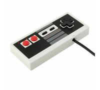 Controlador USB clásico para PC con Windows, Mac y Linux, edición Nintendo Classic Mini, botones supersensibles para un control preciso, paquete de