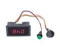 Controlador Velocidad Motor PWM 6V 12V 24V, Regulador Digital con Ajuste Continuo, Display DC, Botones Táctiles Industriales, Rango Velocidad 0% a 100%