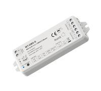 Controlador WiFi DMX512 Master, App Tuya Smart Life, RF 2.4 GHz y botón pulsador NO, 5 en 1 para DIM CCT RGB RGBW RGB+CCT, 12 V, 24 V, 36 V CC, 8 bits 16 bits, control por voz