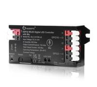 Controlador WLED con micrófono, ESP32 DC 5V-24V para tiras LED direccionables digitales RGB IC WS2811 WS2812B SK6812 WS2815 RGBW Addressibles FCOB