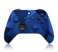 Controlador Xbox One, Xbox One, Xbox Series X/S, controlador inalámbrico con conector de audio de 3.5 mm, con adaptador inalámbrico de 2.4 GHz, azul camuflaje