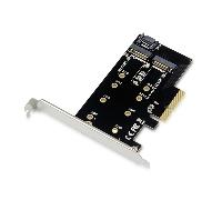 CONTROLADORA CONCEPTRONIC PCIEXPRESS X4 2 PUERTOS SSD M2