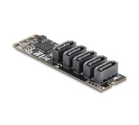 Controladora DeLock 64241 M.2 a 5 puertos SATA 6 Gb/s NCQ S.M.A.R.T. TRIM