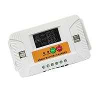 Controladores de energía solar a prueba de golpes con pantalla a color retroiluminada Optimización de carga inteligente para climas hostiles Controladores solares de corriente para sistemas