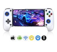 Controladores de juegos móviles para iPhone/Android, controladores de teléfono con efecto Hall, compatible con funda de teléfono, controladores de juego para Xbox, para PlayStation, Cloud y Steam