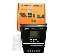 Controladores inteligentes de energía solar de 150 A, ajuste automático, diseños de corriente de carga para proyectos de energía solar, suministros de regulador de potencia al aire libre