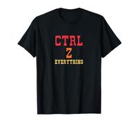Controlar Ctrl Z Todo Camiseta