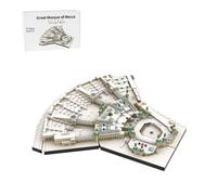 ControlCraze MOC-184753 Gran Mezquita de La Meca Kit de Construcción para Adultos - 4776 Piezas Modelo Arquitectónico Islámico con LED Kaaba y Minarete Detalles - Modelo Coleccionista Compatible con