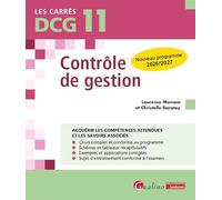 Contrôle de gestion DCG 11: À jour du nouveau référentiel d'août 2025 entrant en vigueur à la rentrée de 2026