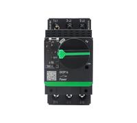 Controles de perilla del disyuntor del Motor interruptor de protección contra cortocircuitos de aislamiento del Motor GV2-P 0,1-32A termomagnético(GV2P10 4-6.3A)