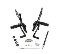 Controles Pie Clavija Pie Reposapiés Trasero para Suzuki para SV650 1999-2009 para SV650A ABS 2003-2009 para SV650S 1999-2007 2009 Reposapiés Delanteros