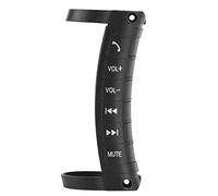 Controles Universales del Volante, Control Remoto Multifuncional Botón del Volante Inalámbrico, Botón del Volante del Automóvil Navegación del Automóvil Controlador de DVD 2 DIN para Reproductores de