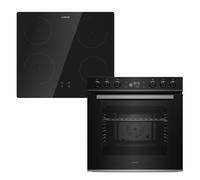 ControlSync 60cm 73L Horno y Placa de Inducción Negro