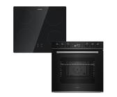 ControlSync horno & placa de inducción conjunto | 9 funciones | 4 zonas de cocción | 72 L de volumen