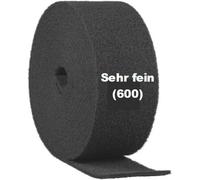 Contura - Rollo de fieltro abrasivo (1000 mm, muy fino, grano 600, acero inoxidable, madera, metal barnizado)