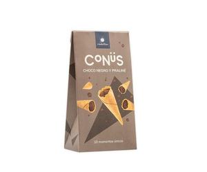 Conüs Chocolate Negro y Praline Bio 10x70g