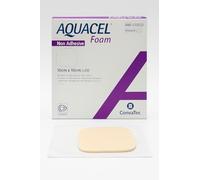Convatec 99XX0502 Aquacel - Vendaje de espuma no adhesiva, 10 x 10 cm, 10 unidades