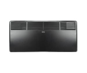 Convector BXCSH1200E (1.200 W, Superficie de hasta aprox. 12 m², Negro)