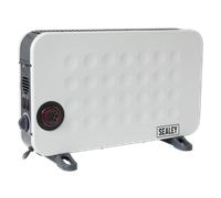 Convector Calentador 2000W/230V Con Turbo Y Temporizador CD2013TT Sealey Nuevo