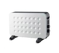 Convector electrico metal color blanco serie hogar 61cm