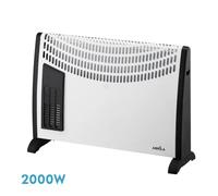 Convector falla 2000w blanco 3 potencias funcion turbo protección sobrecalefacción, asa, termost.reg.48x68,5x20cm
