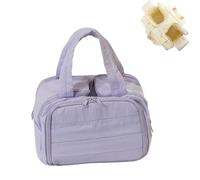 Convely Toiletry Bag, Convely 4 In 1 Toiletry Bag, Available Cosmetic Bags, Lightweight Large Wide-Open Travel for Women,Wet-Dry Separation & Lightweight Waterproof (Purple)