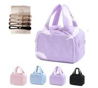 Convely Toiletry Bag, Lightweight Large Wide-Open Zipper Travel Bag, Dry and Wet Separation, Makeup Accessories 4 in 1 Large Capacity Travel Artifa (3PCS)