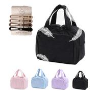 Convely Toiletry Bag, Lightweight Large Wide-Open Zipper Travel Bag, Dry and Wet Separation, Makeup Accessories 4 in 1 Large Capacity Travel Artifa (4PCS)