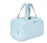 Convely Toiletry Bags, Convely Travelfree Toiletry Bag, Wide-Open Puffy Cloud Cosmetic Organizer, 4-In-1 Waterproof Toiletry Bag, Wet/Dry Separation & Lightweight Travel Essentials (Blue)