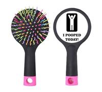 Convenient People Shout Art Deco Fashion Salon - Cepillo para desenredar el cabello, base de cojín