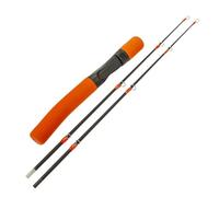 Convenient to Carry: Con un diseño de plegado rápido, this two-section ice rod ensures easy transport and fits neatly into a backpack, offering anglers a practical solution for storing and carrying
