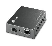 TP-Link MC220L convertidor de medio 1000 Mbit/s Multimodo, Monomodo Negro