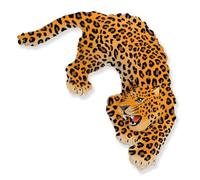 CONVER PARTY, Globo Leopardo, Globos de Cumpleaños para Fiestas Temáticas, Fiesta Leopardo, Selva y Cualquier Celebración, Apto para Helio y Aire, 108 x 75 Cm, 1 Globo