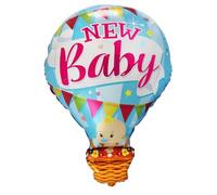 CONVER PARTY, Globos Foil Bebe, Revelacion de Genero, Globos Baby Shower Niña, Globos Baby Shower Niño, Decoración Revelacion Amigos, Decoración Revelacion, 1 Pieza (Globo Bebe Niño)