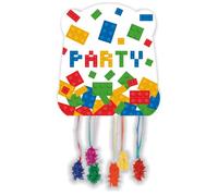 CONVER PARTY - Piñata Block Party - Artículos para Fiestas - Fiestas Infantiles, Cumpleaños y Celebraciones - Decoración de Block Party - 30 CM