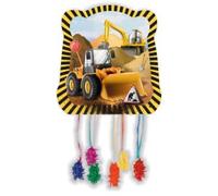 CONVER PARTY - Piñata Construccion - Artículos para Fiestas - Fiestas Infantiles, Cumpleaños y Celebraciones - Decoración de 33x28 CM