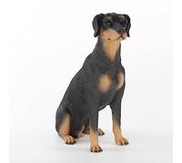 Conversation Concepts Doberman - Figura de Perro Negro sin Recortar