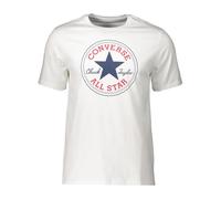 CONVERSE Chuck Patch tee T-Shirt, Blanco, XXL Unisex Adult