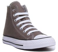 Converse 1J793 All Star Hi Lace Up Canvas Para Hombre Trainer En Carbón EU 40-48