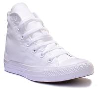 Converse 1U646 Ct As Hi Core Blanco Mono Mitad Mujer Trainer En Blanco EU 36-46