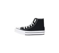 Converse 372859C Chuck Taylor All Star EVA Lift Canvas Platform Sneaker Unisex Black/White/Black 28