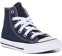 CONVERSE 3J233C Ashi Core Cordones Zapatillas Unisex Niños Azul Marino GB 1-14