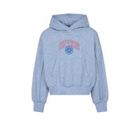 Converse 4ch005-uay Camiseta, Blue Supermoon Heather, M Unisex-Niños y jóvenes