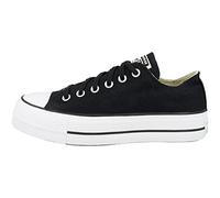 Converse 560250C Black Nero Scarpe Basse Donna Sneakers Platform Lacci Tessuto 41