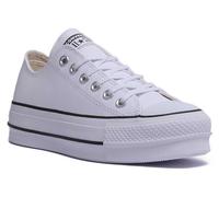Converse Zapatillas CHUCK TAYLOR ALL STAR LIFT CLEAN OX LEATHER in Blanco 37 1/2