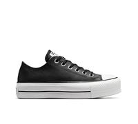 Chuck Taylor All Star Lift Cuir Ox Mujer Talla 38. Color Negro