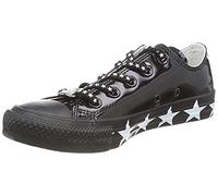 Converse 563720C_37,5, Zapatos de Tenis Mujer, Black, 37.5 EU