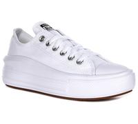 Converse Zapatillas Chuck Taylor All Star Move Canvas Ox Plataforma Mujer Blanco Talla 36 1/2