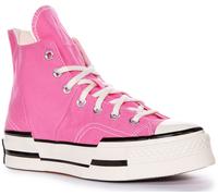Converse Zapatillas Chuck 70 Más A05466C Hi Top con cordones Rosa UK 3-9
